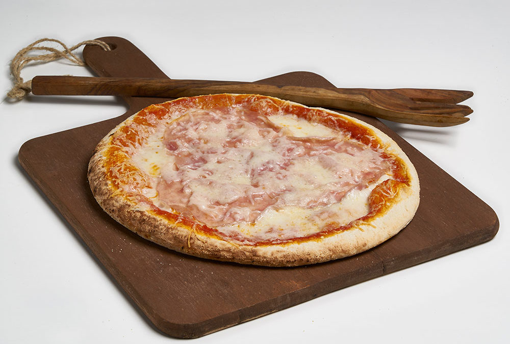 Pizza Jamón York y Queso